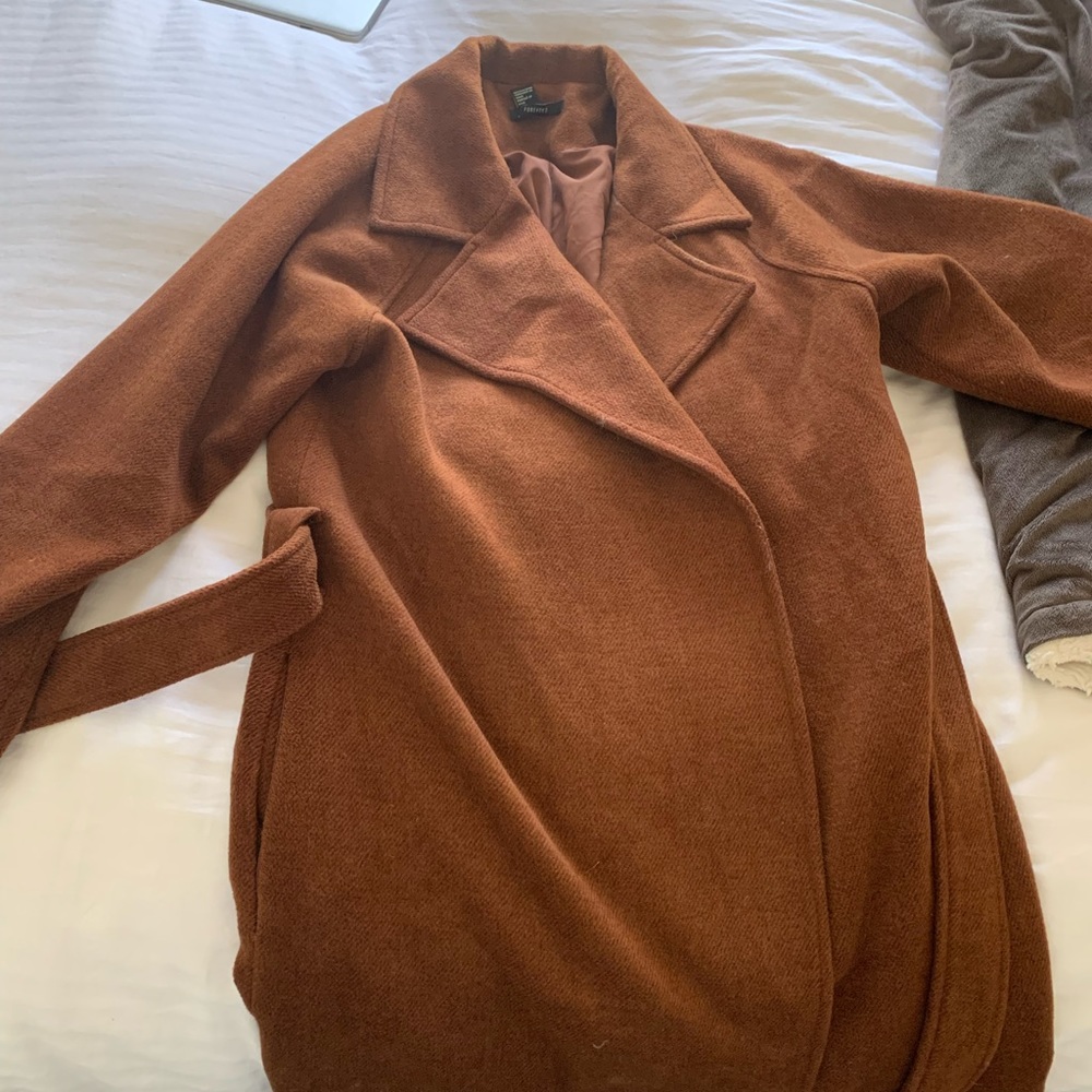 Brown long coat
